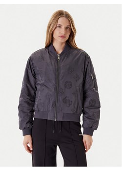 Guess Kurtka bomber W5YL08 WHDK2 Szary Regular Fit ze sklepu MODIVO w kategorii Kurtki męskie - zdjęcie 184158596