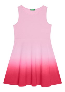 United Colors Of Benetton Sukienka letnia 3NPDCV011 Różowy Regular Fit ze sklepu MODIVO w kategorii Sukienki dziewczęce - zdjęcie 184158636