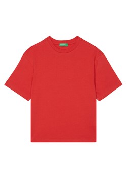 United Colors Of Benetton T-Shirt 3I1XC10O4 Czerwony Regular Fit ze sklepu MODIVO w kategorii T-shirty chłopięce - zdjęcie 184158638