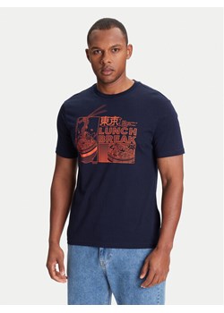 United Colors Of Benetton T-Shirt 3I1XU10A4 Granatowy Relaxed Fit ze sklepu MODIVO w kategorii T-shirty męskie - zdjęcie 184158668