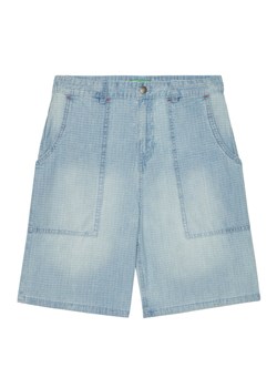 United Colors Of Benetton Szorty materiałowe 43Z9C9042 Niebieski Regular Fit ze sklepu MODIVO w kategorii Spodenki chłopięce - zdjęcie 184158685