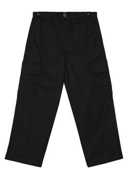 United Colors Of Benetton Spodnie materiałowe 4L2VCF04I Czarny Straight Fit ze sklepu MODIVO w kategorii Spodnie chłopięce - zdjęcie 184158706