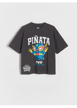 Reserved - T-shirt Pinata Smashlings - czarny ze sklepu Reserved w kategorii T-shirty chłopięce - zdjęcie 184161888