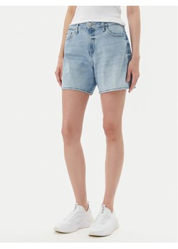 Guess Szorty jeansowe W5GD1A D4K30 Niebieski Regular Fit ze sklepu MODIVO w kategorii Szorty - zdjęcie 184162876