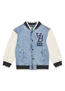 United Colors Of Benetton Kurtka bomber 2R76CN069 Niebieski Regular Fit ze sklepu MODIVO w kategorii Kurtki chłopięce - zdjęcie 184162896