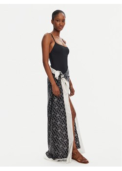 Chusta Max Mara Beachwear Ottico 2516541019 Czarny ze sklepu eobuwie.pl w kategorii Szaliki i chusty damskie - zdjęcie 184164765