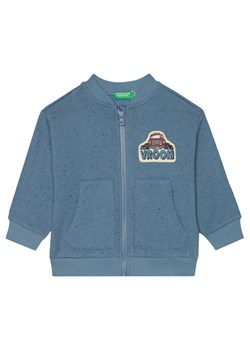 United Colors Of Benetton Bluza 3O4ZG503F Niebieski Regular Fit ze sklepu MODIVO w kategorii Bluzy chłopięce - zdjęcie 184164938