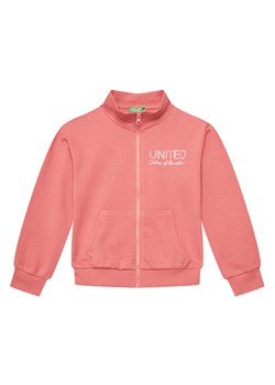 United Colors Of Benetton Bluza 3J68C504N Różowy Regular Fit ze sklepu MODIVO w kategorii Bluzy dziewczęce - zdjęcie 184164987