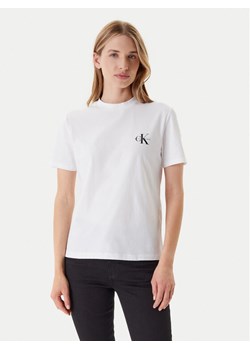 Calvin Klein Jeans Komplet 2 t-shirtów LV047C905G Biały Regular Fit ze sklepu MODIVO w kategorii Bluzki damskie - zdjęcie 184164999