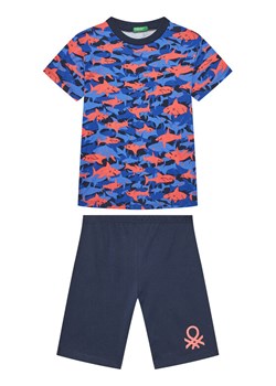 United Colors Of Benetton Piżama 3X0Y0P08Q Granatowy Relaxed Fit ze sklepu MODIVO w kategorii Piżamy dziecięce - zdjęcie 184165038