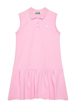 United Colors Of Benetton Sukienka codzienna 3F9HCV012 Różowy Regular Fit ze sklepu MODIVO w kategorii Sukienki dziewczęce - zdjęcie 184165046