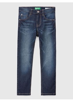 Benetton Dżinsy - Skinny fit - w kolorze granatowym - id: 17203144 - marki benetton - 184167078 Benetton Dżinsy - Skinny fit - w kolorze granatowym ze sklepu Limango Polska w kategorii Spodnie chłopięce - zdjęcie 184167078