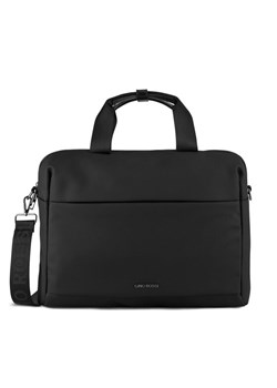 Torba na laptopa Gino Rossi GIN-K-015-CCC-06 Czarny ze sklepu eobuwie.pl w kategorii Torby męskie - zdjęcie 184167195