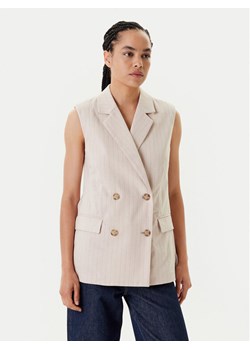 United Colors Of Benetton Kamizelka 29KBDJ00W Beżowy Regular Fit ze sklepu MODIVO w kategorii Kamizelki damskie - zdjęcie 184167447