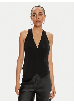NORMA KAMALI Kamizelka KK4234PLC59001 Czarny Regular Fit ze sklepu MODIVO w kategorii Kamizelki damskie - zdjęcie 184167468