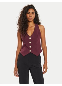 Marciano Guess Kamizelka Celia 4BGN04 7046A Bordowy Regular Fit ze sklepu MODIVO w kategorii Kamizelki damskie - zdjęcie 184167476