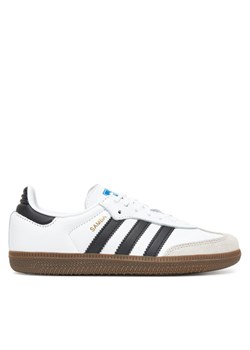 adidas Sneakersy Samba OG IE3675 Biały ze sklepu MODIVO w kategorii Buty sportowe dziecięce - zdjęcie 184167539