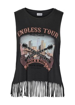 Noisy May Top Max 27034418 Szary Loose Fit ze sklepu MODIVO w kategorii Bluzki damskie - zdjęcie 184167545
