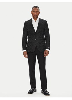 KARL LAGERFELD Marynarka 155200 553038 Czarny Slim Fit ze sklepu MODIVO w kategorii Marynarki męskie - zdjęcie 184167568
