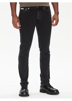 Calvin Klein Jeans Jeansy LV04RB722G Czarny Skinny Fit ze sklepu MODIVO w kategorii Jeansy męskie - zdjęcie 184169667