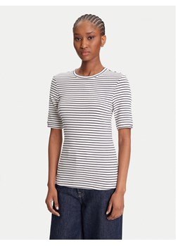 Calvin Klein T-Shirt LV044B232G Granatowy Regular Fit ze sklepu MODIVO w kategorii Bluzki damskie - zdjęcie 184169685