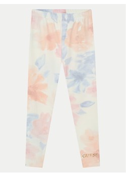 Guess Legginsy K5RB01 J1314 Kolorowy Regular Fit ze sklepu MODIVO w kategorii Spodnie dziewczęce - zdjęcie 184169688