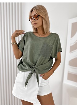 bluzka kayla khaki one size ze sklepu UBRA w kategorii Bluzki damskie - zdjęcie 184170306