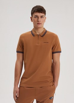 Koszulka polo z piki zapinana na zamek ze sklepu Diverse w kategorii T-shirty męskie - zdjęcie 184171155