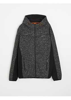 Rozpinana bluza ze wstawkami zapinana na suwak ze sklepu Diverse w kategorii Bluzy męskie - zdjęcie 184173598