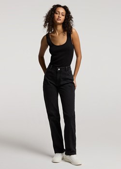 Jeansy straight leg ze średnim stanem ze sklepu Diverse w kategorii Jeansy damskie - zdjęcie 184174659