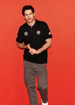 Koszulka polo z naszywkami z kolekcji Le Mans 24H - id: 10046439-003 - marki Diverse - 184179659 Koszulka polo z naszywkami z kolekcji Le Mans 24H ze sklepu Diverse w kategorii T-shirty męskie - zdjęcie 184179659
