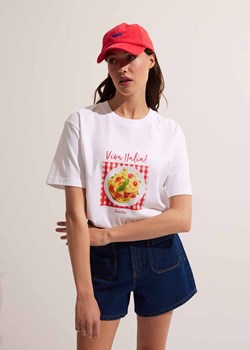 Damski T-shirt bawełniany z nadrukiem ze sklepu Diverse w kategorii Bluzki damskie - zdjęcie 184180886