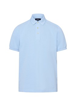 Andrew James Męska koszulka polo Mężczyźni Bawełna jasnoniebieski marmurkowy ze sklepu vangraaf w kategorii T-shirty męskie - zdjęcie 184182266