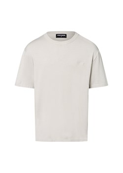 PEGADOR Koszulka męska - Casan Mężczyźni wiskoza jasny szary jednolity ze sklepu vangraaf w kategorii T-shirty męskie - zdjęcie 184182278
