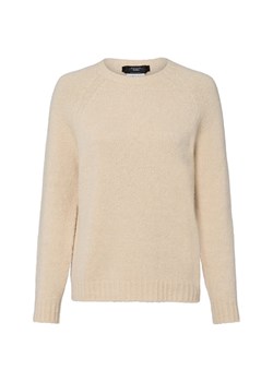 Weekend Max Mara Damski sweter z dzianiny z alpaką - Ghiacci Kobiety drobna dzianina écru jednolity ze sklepu vangraaf w kategorii Swetry damskie - zdjęcie 184182287