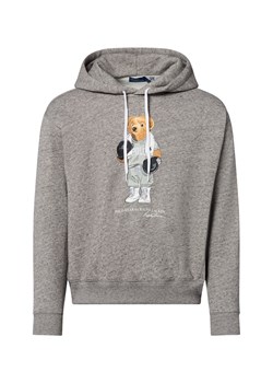 Polo Ralph Lauren Damski sweter z kapturem Kobiety szary marmurkowy ze sklepu vangraaf w kategorii Bluzy damskie - zdjęcie 184182288