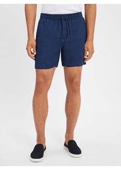 Polo Ralph Lauren Szorty Mężczyźni len granatowy jednolity ze sklepu vangraaf w kategorii Spodenki męskie - zdjęcie 184182306
