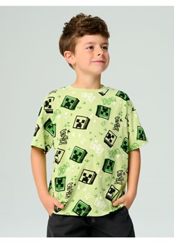 Sinsay - Koszulka Minecraft - zielony ze sklepu Sinsay w kategorii T-shirty chłopięce - zdjęcie 184184068