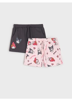 Sinsay - Szorty 2 pack Kuromi - wielobarwny - id: 780EV-MLC - marki Sinsay - 184184156 Sinsay - Szorty 2 pack Kuromi - wielobarwny ze sklepu Sinsay w kategorii Spodenki dziewczęce - zdjęcie 184184156