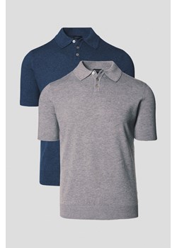 Zestaw 2 Koszulek Polo z Wiskozą Nils ze sklepu Lancerto S.A. w kategorii T-shirty męskie - zdjęcie 184184717