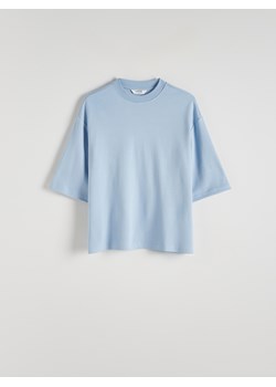 Reserved - T-shirt oversize - jasnoniebieski ze sklepu Reserved w kategorii T-shirty męskie - zdjęcie 184184916