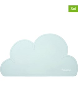 Kindsgut Podkładki (2 szt.) &quot;Wolke&quot; w kolorze błękitnym - 49 x 27 cm ze sklepu Limango Polska w kategorii Podkładki na stół - zdjęcie 184185829