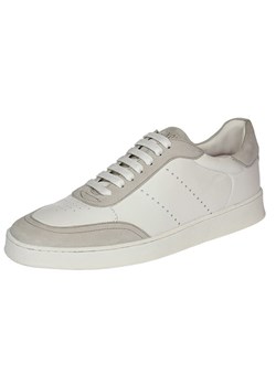 Cinque Skórzane sneakersy &quot;Vincenzo&quot; w kolorze białym ze sklepu Limango Polska w kategorii Buty sportowe męskie - zdjęcie 184185937
