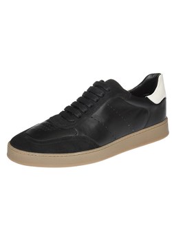 Cinque Skórzane sneakersy &quot;Vincenzo&quot; w kolorze czarnym ze sklepu Limango Polska w kategorii Buty sportowe męskie - zdjęcie 184185938