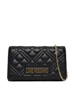 Torebka LOVE MOSCHINO JC4248PP0MLA0000 Czarny ze sklepu eobuwie.pl w kategorii Kopertówki - zdjęcie 184187058