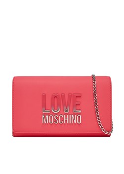 Torebka LOVE MOSCHINO JC4260PP0MKD0615 Różowy ze sklepu eobuwie.pl w kategorii Kopertówki - zdjęcie 184187079