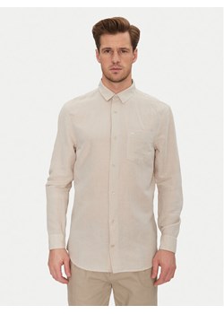 Calvin Klein T-Shirt K10K114488 Beżowy Regular Fit - id: 0000304661433 - marki Calvin Klein - 184187377 Calvin Klein T-Shirt K10K114488 Beżowy Regular Fit ze sklepu MODIVO w kategorii Koszule męskie - zdjęcie 184187377