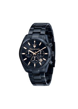 Maserati Zegarek Attrazione R8873626003 Granatowy ze sklepu MODIVO w kategorii Zegarki - zdjęcie 184187425