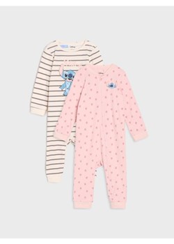 Sinsay - Pajacyki 2 pack Stitch - różowy ze sklepu Sinsay w kategorii Odzież dla niemowląt - zdjęcie 184190577