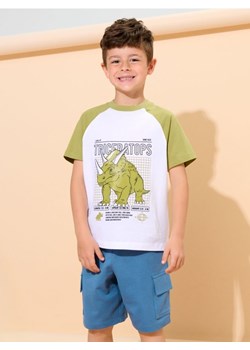 Sinsay - Komplet dzianinowy z motywem dinozaura - wielobarwny ze sklepu Sinsay w kategorii T-shirty chłopięce - zdjęcie 184190878